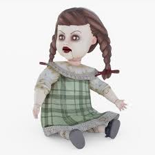3d Model Doll Creepy 3d Model Creepy Dolls