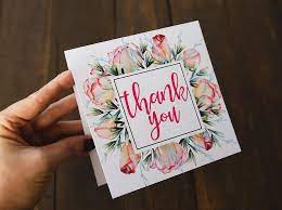 Thank you cards are always in season and are a staple in cardmaking and papercrafting. Floral Thank You Card Free Printable Six Clever Sisters