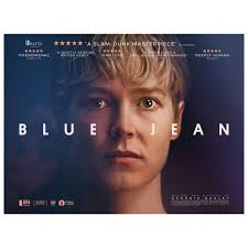 Delighted to share the key art I designed for Georgia Oakley's phenomenal  Blue Jean, which is released theatrically in the UK today! Designed at  Intermission Film.