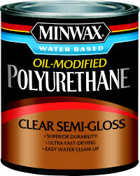 Maybe you would like to learn more about one of these? Minwax 63020 Clear Semi Gloss Polyurethane Quart Water Based Oil Modified 027426630208 1