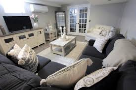 A great way to make an exciting design choice like this work for a set of living room windows would be as a valance with a plain backdrop so that it can stand out best. Living Room Ideas Xo Ashley