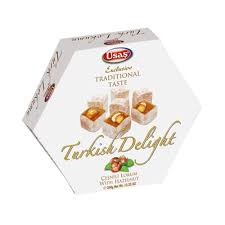 Just like chocolate and candy, turkish delight is something people offer to their house guests here. Kaufen Sie Usas Turkish Delight Lokum Haselnuss 350g 12 33oz Grosser Basar Istanbul Turkei