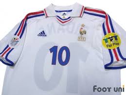 Euro 2012 poland/ukraine euro 2008 austria/switzerland euro 2004 portugal euro 2000 holland/belgium euro 1996 england. France Euro 2000 Away Shirt 10 Zidane Online Store From Footuni Japan