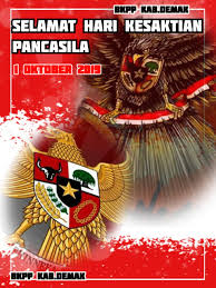 Pancasila adalah alat pemersatu bangsa. Hari Kesaktian Pancasila 1 Oktober 2019 Bkpp Kabupaten Demak