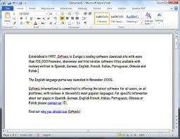 If you prevented access to your word 2016 document with a password but then forgot the password, you won't be able to open the password protected word document. Microsoft Word 2010 Free Download