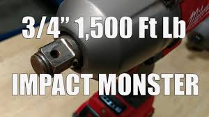 Milwaukee 2864 22 M18 Fuel One Key High Torque 3 4 Impact Wrench Kit Review Youtube
