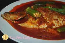 6) jika anda sukakan pedas, jangan lupa masukkan cili hijau sikit. Ibu Resepi Resepi Asam Pedas Ikan Siakap Bahan Bahan A Facebook