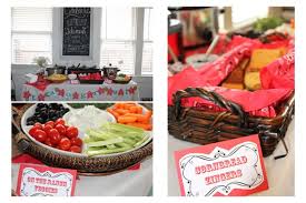 Western Themed Baby Shower From Happy Chapter Baby Shower Guest Barbecue Party Food Cowgirl Baby Showers