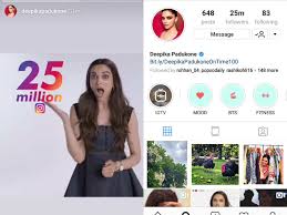 She features in listings of the nation's most. Deepika Padukone Hits The 25 Million Mark On Her Instagram Account