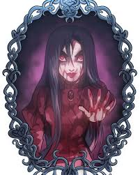 drawlloween Day 6 - Urban Legends. Bloody Mary #drawlloween2016  #halloweenart #halloween #bloodymary