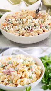 Instant Pot Easy Macaroni Salad Recipe Recipe Easy Macaroni Macaroni Salad Recipe Macaroni Salad