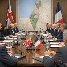 More than 100 former UK and French diplomats urge action over Israel's  'erasure' of Palestine More than 100 former British and French diplomats  have urged trade and arms-sales bans on Israel in