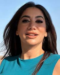 Fadwa Abed in a casual look in her latest photoshoot