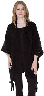 We did not find results for: Buy Janice Apparel Women S Winter Warm Fashion Open Front Ruana Knit Vest Wide Solid Chenille Poncho Sweater Tied Side Online In Vietnam B07vvrvfb8