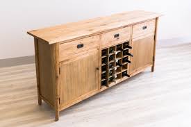 It also features shelves behind the doors and three drawers. Sideboard Wine Cabinet Off 60