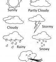 Cloudy with a chance of meatballs. Top Weather Coloring Pages For Your Little Ones Coloring Pages