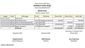 Maybe you would like to learn more about one of these? Contoh Buku Kas Penjualan Toko Desa Bendahara Umum