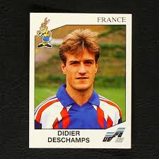 He played as a defensive midfielder for several clubs, in france, italy, england, and spain, such as marseille, juventus, chelsea and valencia. Euro 92 No 054 Panini Sticker Didier Deschamps Sticker Worldwide