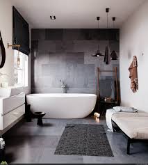 Boden Fliesen Teppich Wohnaccessoires Modern Badezimmer Grau Einrichten Ideen Wohntrends Innen Badezimmer Grau Modernes Badezimmerdesign Badezimmerboden