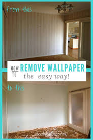 How To Remove Wallpaper The Easy Way Great Tips Here Removable Wallpaper Cleaning Painted Walls Easy Home Decor