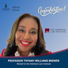 Congratulations to Howard Law's Professor Tiffany Williams Brewer
