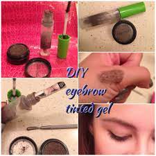 Make Your Own Eyebrow Tinted Gel For Cheap Just Use Any Brand Clear Mascara And A Matt Eyeshadow That Matches You Brow Gel Dupe Tinted Brow Gel Clear Mascara