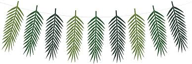 Solo aceptamos imágenes de alta calidad, mínimo 400x400 píxeles. Guirnalda De Hojas De Papel Tropicales Troqueladas Para Decorar