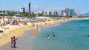 There are various recreational facilities on bogatell beach. Bogatell Beach Barcelona Website Barcelona City Council