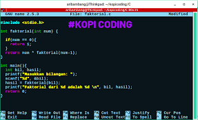 We did not find results for: Program Menghitung Faktorial Menggunakan Rekursif Pada Bahasa C Kopi Coding
