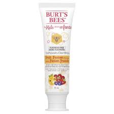 Burt S Bees Kid S Toothpaste Fluoride Free Fruit Fusion Kids Toothpaste Fluoride Toothpaste Toothpaste