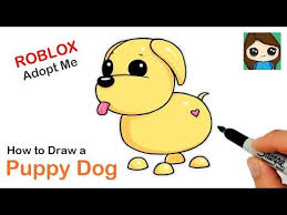 All dogs share the same basic head and body construction. 46 How To Draw Adopt Me Pets Ideas Pets Drawing Pets Cute Drawings