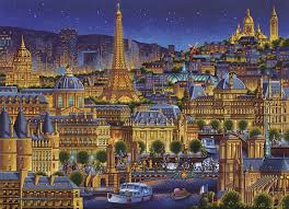 Jigsaw puzzles with over 1,000 pieces and specialty puzzles cost more than $20. Paris City Of Lights 1000 Pieces Dowdle Folk Art Puzzle Warehouse