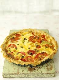 Late Summer Tomato Tart Recipe Food Recipes Food Vegetable Recipes