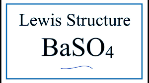 Lewis structures for the valence electrons for the elements of the 2ed and 3rd periods of the periodic table: How To Draw The Lewis Dot Structure For Baso4 Barium Sulfate Youtube