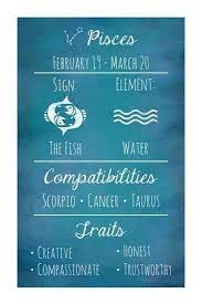 Pisces Zodiac Sign Art Print Veruca Salt Art Com Zodiac Signs Pisces Pisces Zodiac Pisces