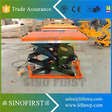 China Manufacturer Warehouse Vertical Hydraulic Freight Elevator Goods Cargo Lift Lift Table Small Electrics Scissor Lift