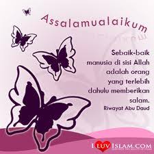 Silabus nama sekolah mata pelajaran kelas/semester tujuan tema a new friend : Kaligrafi Jawaban Salam Gambar Islami