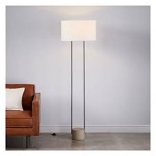 Hotel table lamp modern table lamp metal plated copper+italy outline glass table lamp. West Elm Industrial Outline Floor Lamp Online Shopping