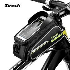 Sireck Mtb Bike Bag 6 Touchscreen Bicycle Frame Saddle Bag Cycling Top Tube Bag Phone Case Bike Accessories 20 Bike Bag Road Bike Accessories Bike Saddle Bags