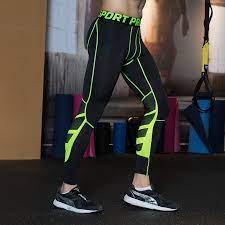 2016 Mens Gym Leggings Compression Tights Base Layer Skins Running Fitness Excercise Cycling Clothing Bicyc Sport Outfits Compression Tights Men Cycling Outfit