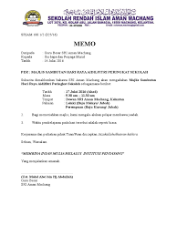 Pengisytiharan melaka sebagai bandar raya bersejarah (malacca) Memo Hari Raya