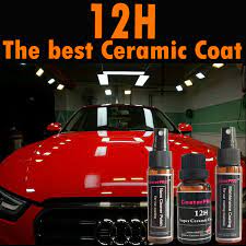 It is hydrophobic, lightly scratch resistant, chemical resistant, oxidation resistant, uv resistant, and many other great things! 12h Super Ceramic Coating The Best Liquid Ceramic Coat Nano Coat Profession Detail Quality Polishes Aliexpress