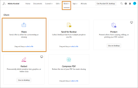 Share And Track Pdfs Online Using Adobe Document Cloud