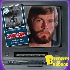 Cal (Patrick Byers) in Screams of a Winter Night, 1979 A hunk (for those  that like the backwoods-bearded, 70s mop-haired type) with dreamy eyes is 1  of 9 college students (played by