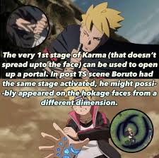 Why Is Boruto'S Karma Pattern Different In Timeskip : R/Boruto