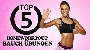 Legen sie sich bäuchlings flach auf den boden, sodass sie mit der stirn oder dem kinn die matte berühren. Homeworkout Die 5 Besten Ubungen Fur Einen Flachen Bauch Youtube