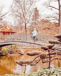 Bordeaux Jardin Public Travel Voyage Girl Paysage