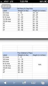 65 best babies children size charts images size chart