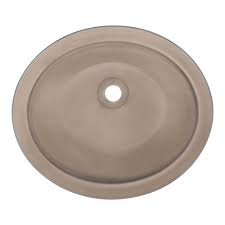 pugmt undermount glass bathroom sink