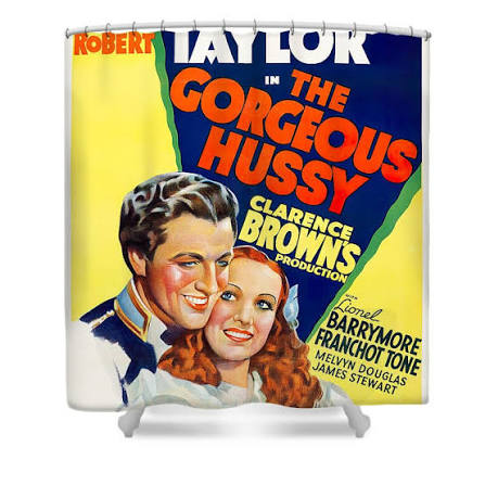 The Gorgeous Hussy'', 1936 Shower Curtain by Retro Movie Art - Fine Art  America